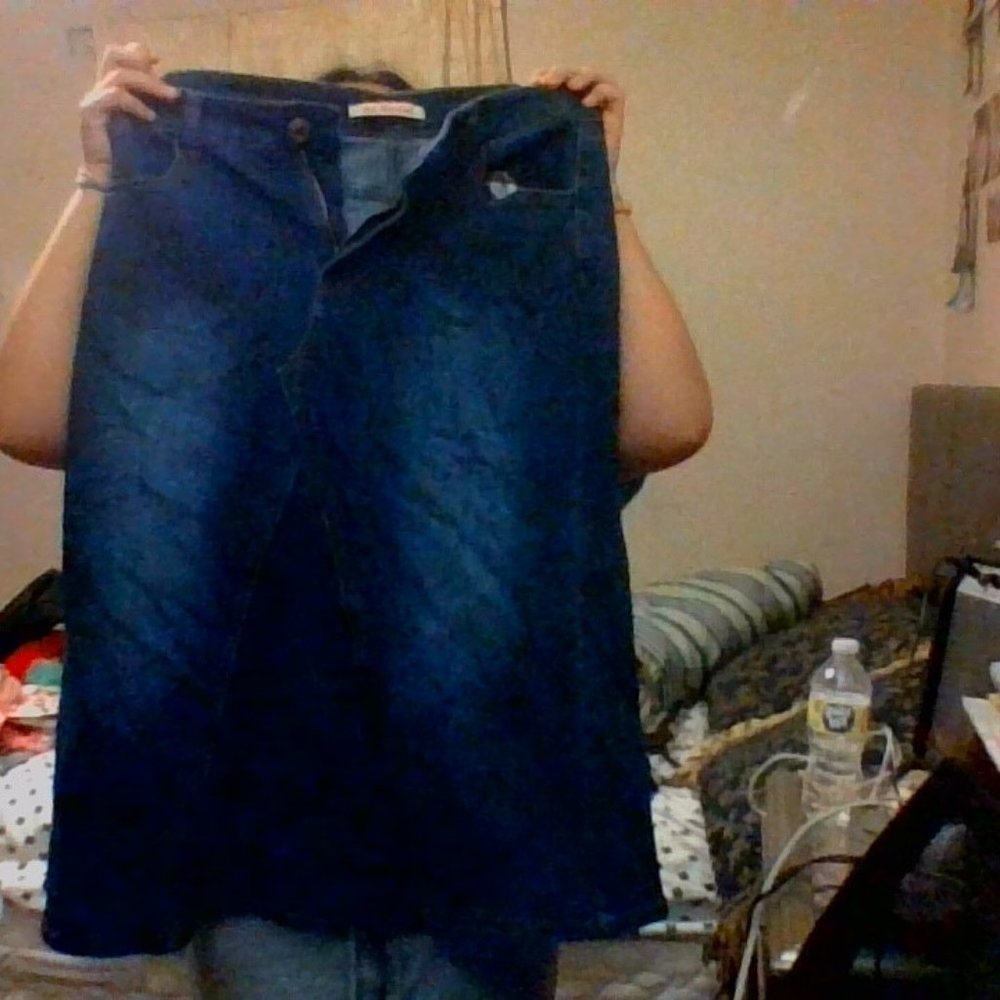 Long Jean skirt